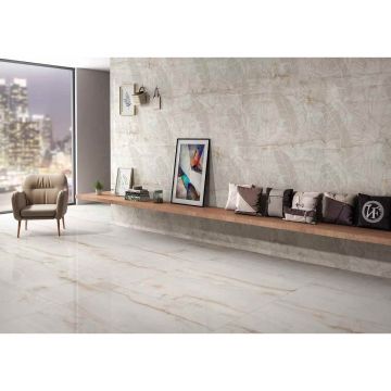 Керамогранит Art Ceramic (Арт Керамик) Rivanta Beige Decor 60x120 см, глянцевый Glossy