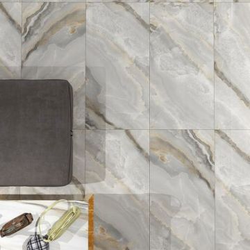 Керамогранит Cube Ceramica (Куб Керамика) Royal Onyx Grey 60x120 см полированный, УТ000041488
