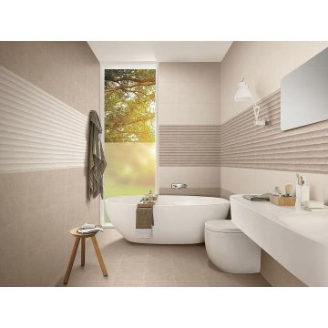 Настенная плитка Cube Ceramica (Куб Керамика) Urban Lines Beige 30x60 см