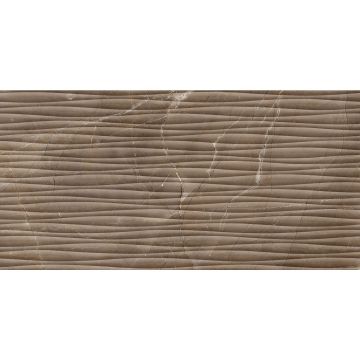 Настенная плитка Cube Ceramica (Куб Керамика) Mumbai Coffee Waves 30x60 см