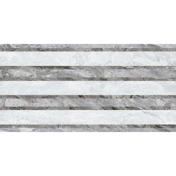 Настенная плитка Cube Ceramica (Куб Керамика) Prado Lines Gray 30x60 см