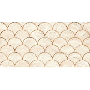 Настенная плитка Cube Ceramica (Куб Керамика) Prado Scale Beige 30x60 см