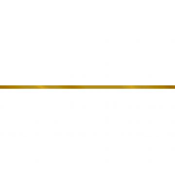 Бордюр Eurotile (Евротаил) Lia Beige Flat карандаш золото 2х89,5 см (29)
