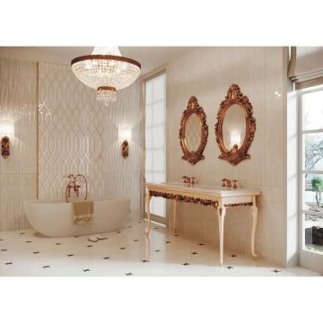 Декор Eurotile (Евротаил) Lia Light карандаш серебро 2х89,5 см (79)