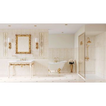 Керамическая плитка Eurotile (Евротаил) Oxana рельеф 24,5х69,5 см (512 OXA2BG)