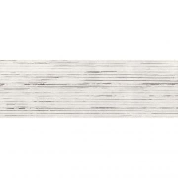 Керамическая плитка Eurotile (Евротаил) Rebellion рельеф полоски 29,5х89,5 см (691 RBD1GY)