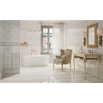 Керамическая плитка Eurotile (Евротаил) Valentino панель 29,5х89,5 см (227 VDS2GY)