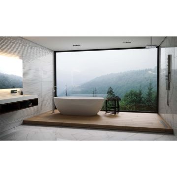 Бордюр Eurotile Calacatta 33x100 9х32,5 см (926)