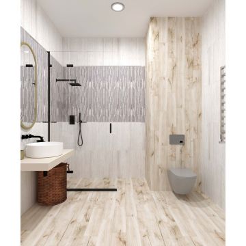 Керамическая плитка Eurotile Rus Beresta White 30х60 см