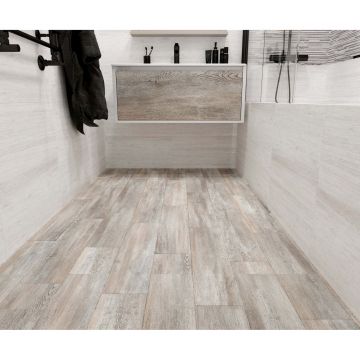 Керамогранит Eurotile Rus (Евротаил Рус) Oak Bonn GP Smoky 14,7х59,4 см