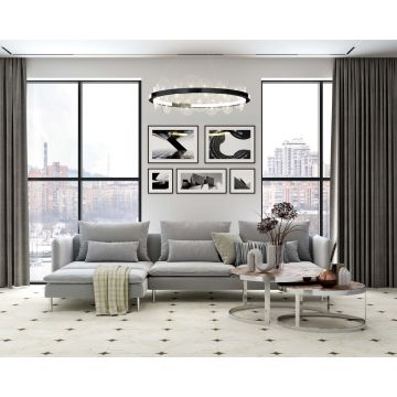 Керамогранит Eurotile Rus Rondo GP Beige 41,2х41,2 см
