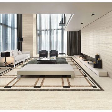 Керамогранит Basconi Home (Баскони Хоме) Moca Grey Travertine 60x120x1,3 см matt (BHT-1003)