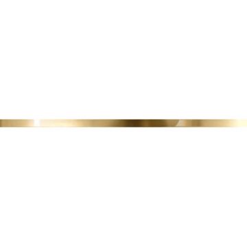 Бордюр металлический РосДекор (Rosdecor) Золото Глянцевый 2,2х50 см (БМ 161)