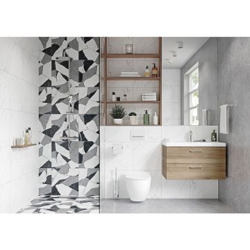 Керамогранит Cersanit (Церсанит) Oriental 42x42 см Белый глаз. 16145