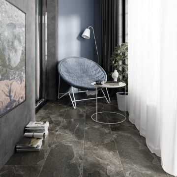 Керамогранит Cersanit (Церсанит) глазурованный IN4L092 Infinity серый рельеф 29.7х59.8 см (16302)