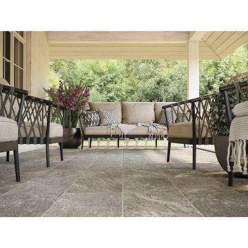 Керамогранит Cersanit (Церсанит) глазурованный MU4L092 Mercury серый рельеф 29.7х59.8 см (16320)