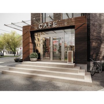 Ступень Cersanit (Церсанит) Milton светло-серый 29.8х29.8 см (ML4A523D)