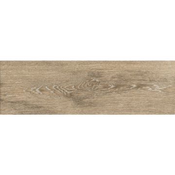 Керамогранит Cersanit (Церсанит) Patinawood коричневый рельеф 18,5x59,8 см (16702)