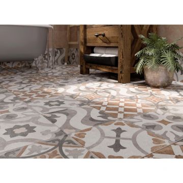 Керамогранит Cersanit (Церсанит) Carpet рельеф, темно-коричневый (C-CP4A512D) 29,8х29,8 см