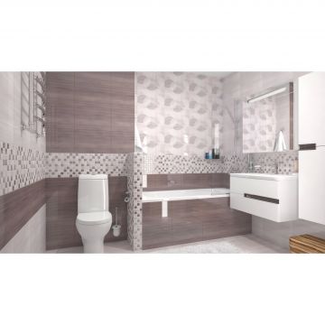 Настенная плитка Cersanit (Церсанит) Estella коричневая (EHN111D) 30х45 см