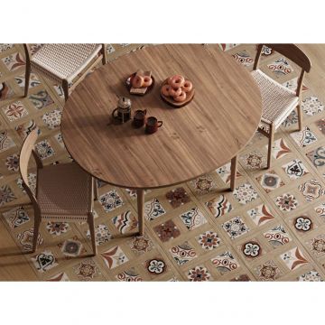 Керамогранит Cersanit (Церсанит) Florence пэчворк, узоры, многоцветный (16101) 42х42 см