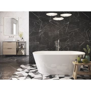 Керамогранит Cersanit (Церсанит) Oriental черный 16147 42х42 см