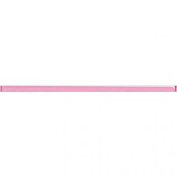 Бордюр Cersanit (Церсанит) Universal Glass розовый UG1G071 2х44 см