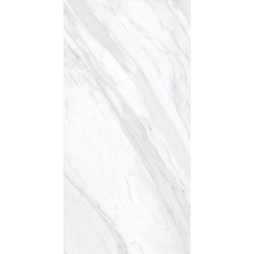 Керамогранит глазурованный Cersanit (Церсанит) Volkas Полированный Белый ректификат 60х120 см A17052