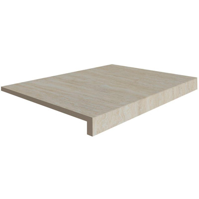 Ступень Italon (Италон) Travertino Травертино Навона фронт. 33х60 см, толщ. 1 см (620070000510)