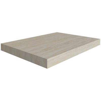 Ступень Italon (Италон) Travertino Травертино Навона угл.левая 33х60 см, толщ. 1 см (620070000518)