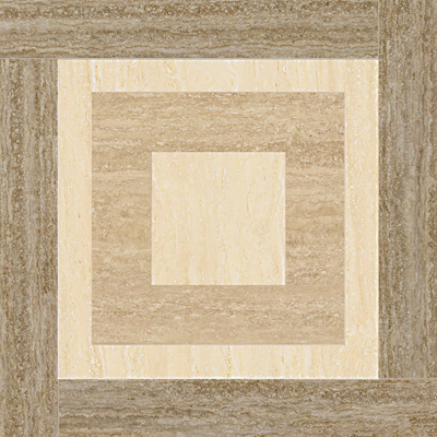 Вставка Italon (Италон) Travertino Травертино Силвер Найт 59х59 см, толщ. 1 см (610080000181)