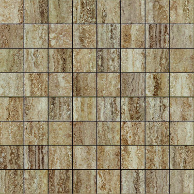 Мозаика Italon (Италон) Travertino Травертино Силвер 29,2х29,2 см, толщ. 1 см (610110000080)