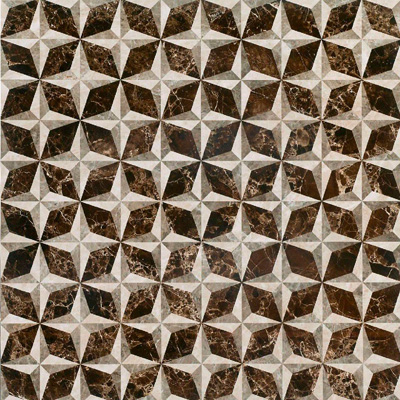 Вставка Italon (Италон) Elite Элит Лакшери Силвер Тоццетто 7,2х7,2 см, толщ. 1 см (600090000152)