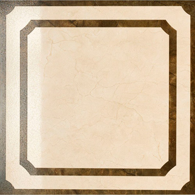 Вставка Italon (Италон) Charme Шарм Крим Фрэйм 60х60 см, толщ. 1 см (610080000120)