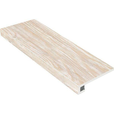 Ступень Italon (Италон) Timeless Таймлес Уайт угл.левая 33х90 см, толщ. 1 см (620070000607)