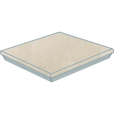 Ступень Italon (Италон) Artwork Артворк Уайт угл. 31,5х31,5 см, толщ. 0,7 см (620070000482)