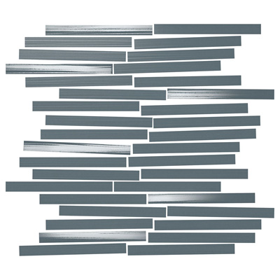 Мозаика Italon (Италон) Element Элемент Петролио Стрип 29,2х31,3 см, толщ. 0,85 см (600110000920)