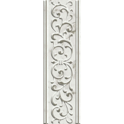 Бордюр Italon (Италон) Charme Extra Шарм Экстра Каррара Эмпайер 7,2х25 см, толщ. 0,85 см (600090000447)