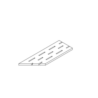 Решетка Italon (Италон) Magnetique x2 (для улиц) Манетик Дарк левая Х2 20х60 см, толщ. 2 см (620090000220)