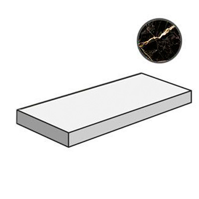 Ступень Italon (Италон) Charme Extra Шарм Экстра Лоран угл.правая 33х120 см, толщ. 0,9 см (620070001003)