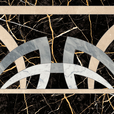 Декор Italon (Италон) Charme Extra Шарм Экстра Лоран Розон Фашиа 59х59 см люкс , толщ. 1 см (620120000068)