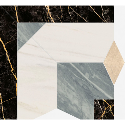 Декор Italon (Италон) Charme Extra Шарм Экстра Лаза Интарсио Анголо 59х59 см люкс , толщ. 1 см (620120000069)