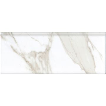 Плинтус Kerama marazzi (Керама Марацци) Алентежу белый матовый обрезной 12х30 см (FMF007R)