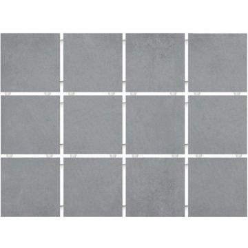 Плитка настенная Kerama marazzi (Керама Марацци) Амальфи серая полотно 29.8х39.8 см (1271H)