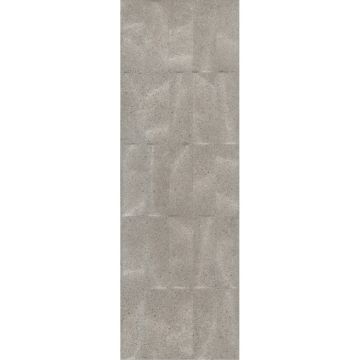 Плитка настенная Kerama marazzi (Керама Марацци) Безана серый структура 25х75 см (12152R)