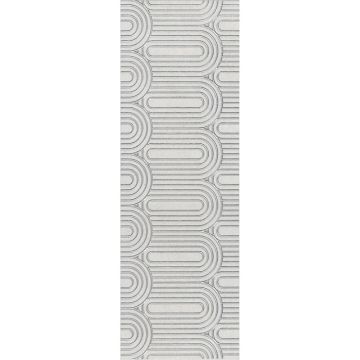 Декор Kerama marazzi (Керама Марацци) Безана серый светлый 25х75 см (OP/A201/12136R)