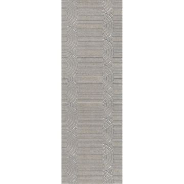 Декор Kerama marazzi (Керама Марацци) Безана серый 25х75 см (OP/B201/12137R)
