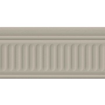 Бордюр Kerama marazzi (Керама Марацци) Бланше серый структурированный 9.9х2 см (19050/3F)