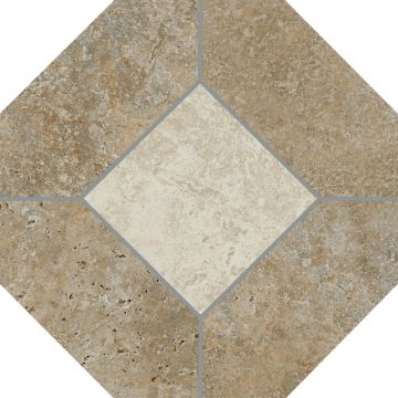 Керамогранит Kerama marazzi (Керама Марацци) Брюссель бежевый темный матовый 24х24 см (SG244400N)