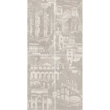 Панно Kerama marazzi (Керама Марацци) из 4х частей Веласка 60х120 см (HGD/A423/4x/11037R)